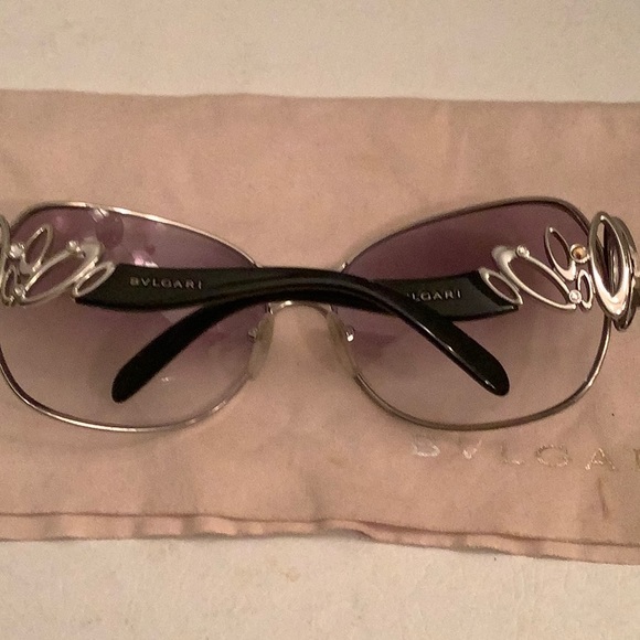Bulgari tinted sun glasses